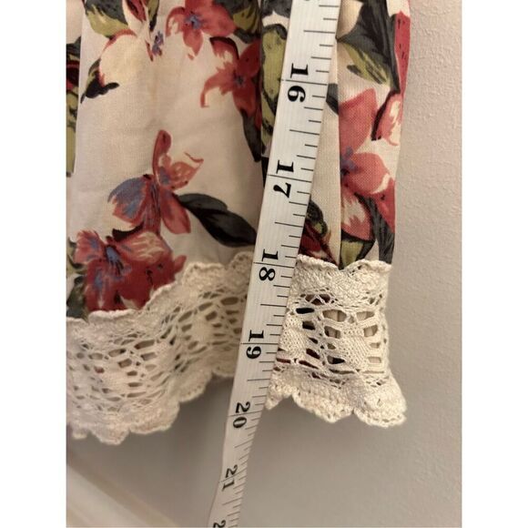 ILLA ILLA floral romper size S zipper and lined - Picture 8 of 9